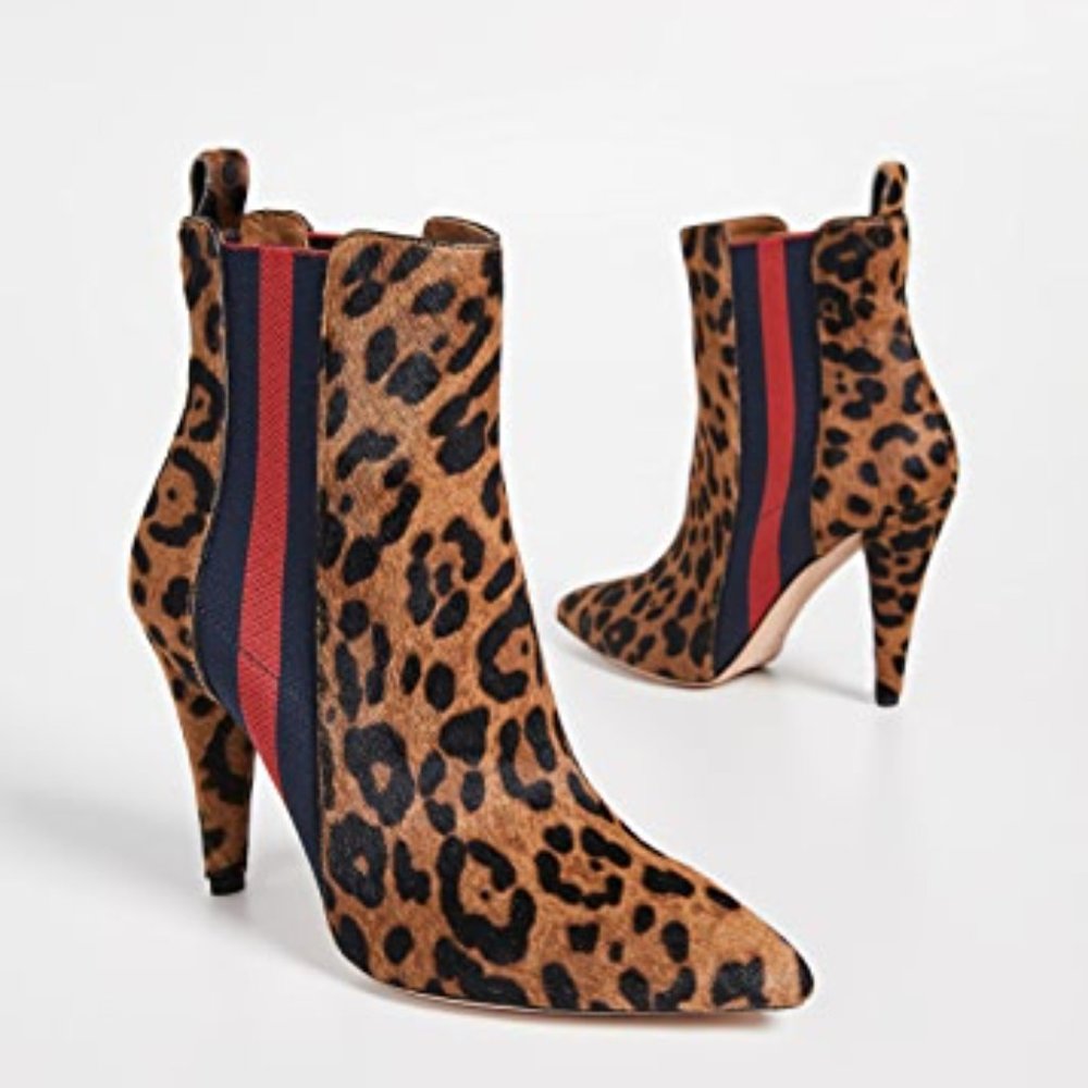 NWT Veronica Beard Fallon Boots Leopard 9.5 - Picture 5 of 16
